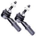 2pc Set Front Suspension Kit Fit 2003-2006 Ford Expedition For Lincoln Navigator Outer Tie Rod End