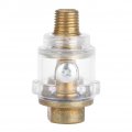 Oiler Lubricator 1 4 Bsp Mini In Line Air Tool Oil Compressor Pipe Automatic Lubrication
