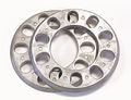 2371 5 16 In Disc Brake Bolt Pattern Wheel Spacer Kit Die Cast Aluminum Silver Finish For Custom Applications 