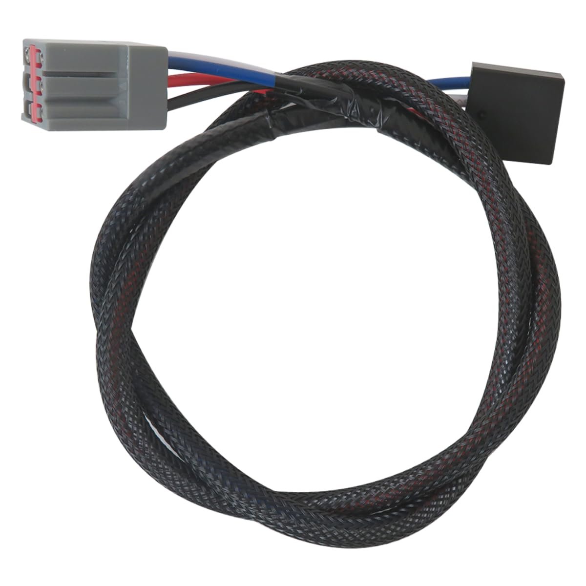 3035-p Brake Controller Wiring Adapter For 1994-2008 Ford F-150 F-250 4-pin To 7-way Round Blade Trailer