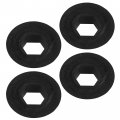 Caltric 2x Front And Rear Strut Bottom Pivot Ball Compatible With Polaris Scrambler 500 1997-2012