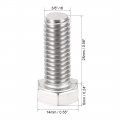 Uxcell 3 8-16x1 Hex Bolts 304 Stainless Steel Hexagon Screw Bolt 2pcs