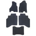 Velour Floor Mats For Dodge Ram 1500 2500 3500 2013 2018 Custom Fit Black Carpet Liners 1st 2nd And 3rd Row Full Set Anti Slip 
