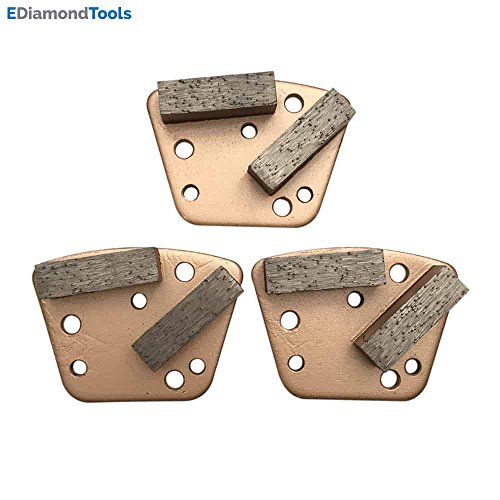 Bolt On Diamond Floor Grinding Discs 18 20 Grit Soft Bond Set Of 3