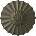Ekena Millwork Cm09shwhf Shakuras Ceiling Medallion 9 Od X 1 3 8 P Fits Canopies Up To Hand-painted Witch Hazel 