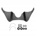 Forkshield Deflector Air Dam Wind Motorcycle Updraft Parts Replacement For Triumph 900 2020 Black