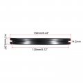 Uxcell Rubber Grommet Round Double-sided Mount Dia 130 Mm Id 120 For Wire Protection 4pcs