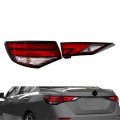 Inner And Outer Side Tail Lights Replacement For Nissan Sentra 2021-2023 Left Driver Lamps 265556lb0a 265556lb5a 