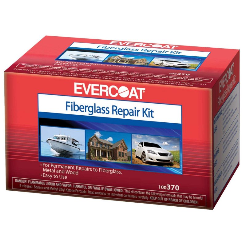Fibreglass Evercoat 370 Polyester Repair Kit Quart