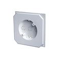 Arlington 8141f Siding Mounting Block 1-pack White 