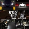 Everbright 20-pack White Ba9s Led Bulb 53 57 1893 1895 64111 T4w For Interior Dome Map Light License Plate Courtesy Lights 