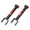 Utca010h Upper Control Arms For 1978 To 1987 A Body Dom Non Adjustable With Poly Bushings Black Hammertone Finish 