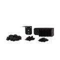 Ozco Building Products 51718 Ironwood 4-inch Rafter Clips 10 Per Pack Black 