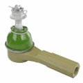 Tie Rod End For 2005 2010 Chevy Cobalt Sintered Metal With Green Neoprene Dust Boot Threaded Stud Male Alx Pau Me Txes80479 