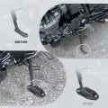 Motorcycle Extension Enlarger Pate Pad Fit For 2023 2022 2021 Cb1100 2017 2018 2019 2020 Kickstand Shoes Side Stand