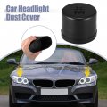 X Autohaux 2 Pcs Universal Rubber Housing Seal Cap Id 83mm Car Headlight Dust Cover Waterproof Dustproof Shell