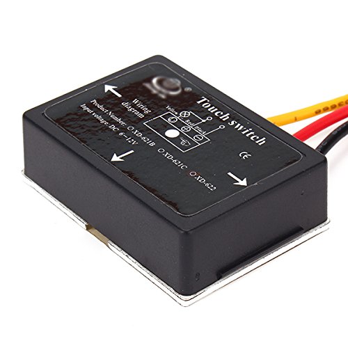 4 Mode Dc6-12v On Off Bathroom Mirror Isolated Touch Switch Sensor For Led Light