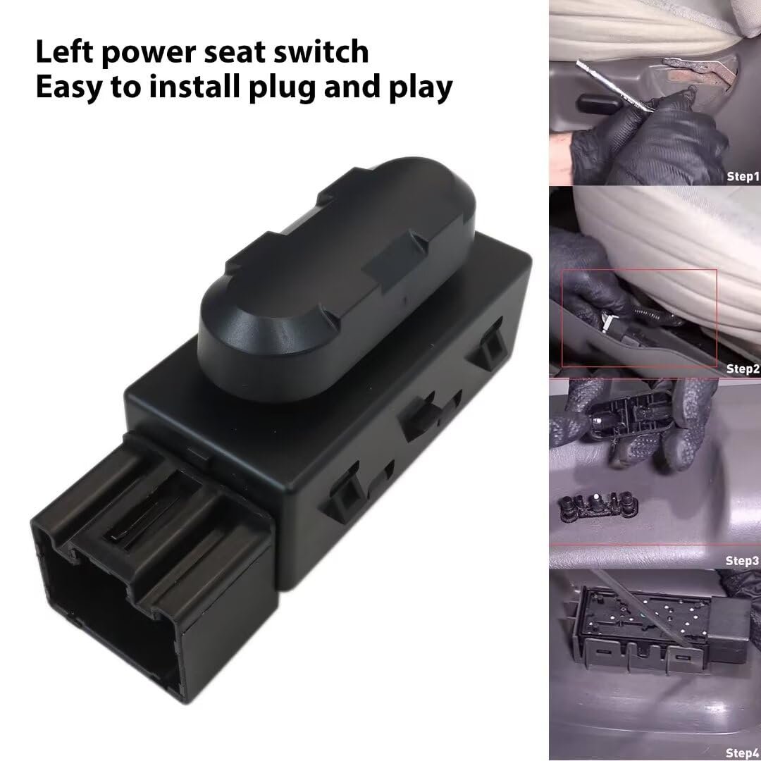 Driver 6 Way Power Seat Control Switch Replacement Psw5 5f9z14a701aa 9l3z14a701a 5f9t14b709aa 1s9085 Sw6550 Fit For Ford Taurus