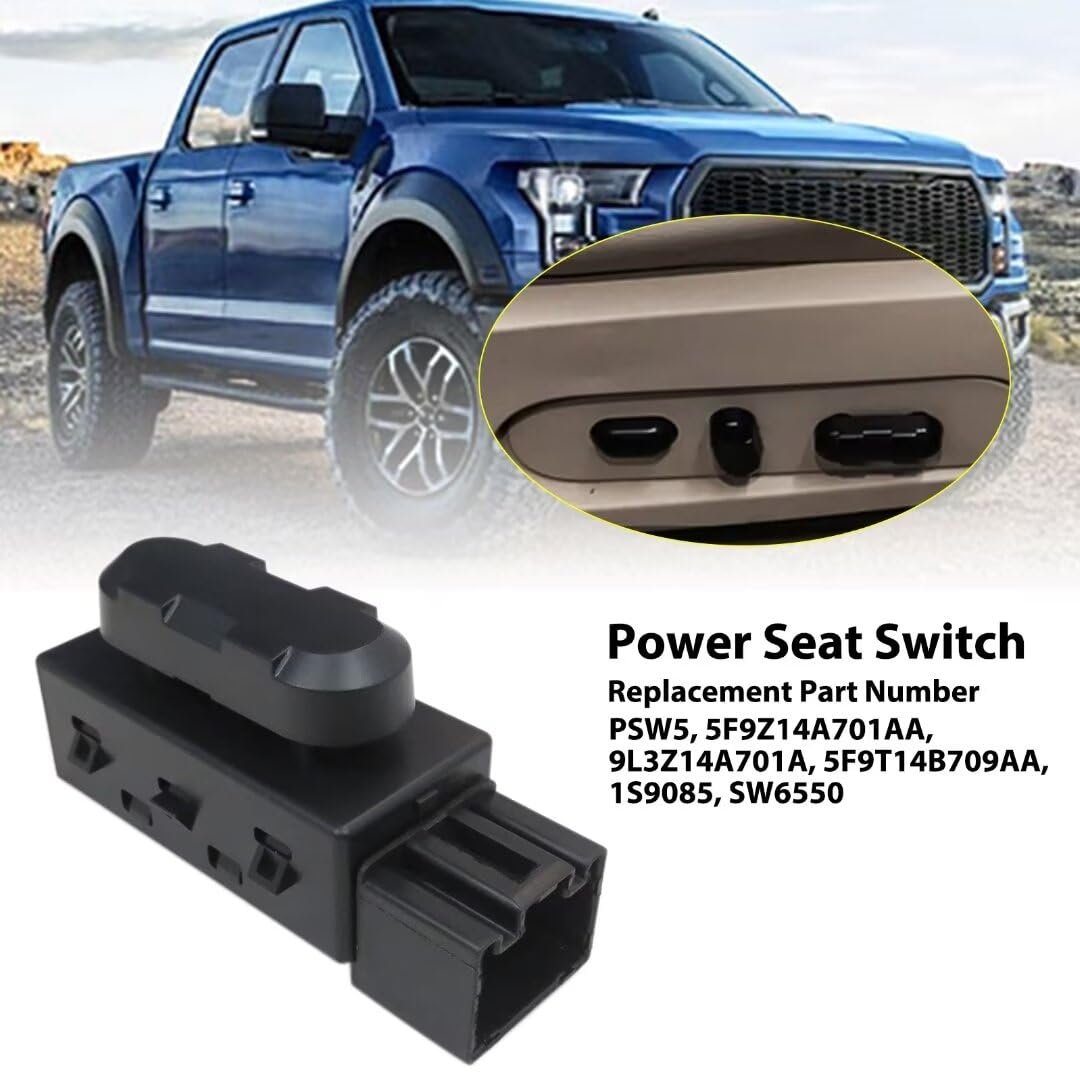 Driver 6 Way Power Seat Control Switch Replacement Psw5 5f9z14a701aa 9l3z14a701a 5f9t14b709aa 1s9085 Sw6550 Fit For Ford Taurus