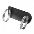X Autohaux 1 Set Universal Motorcycle Atv 5 63 Exhaust Muffler Pipe Heat Shield Cover Guard Protector Carbon Fiber Pattern