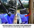 Sautvs Adjustable Rearview Side Mirrors For Yamaha Yxz 1000 Folding Clear Rear View 1000r Se Ss 2019-2024 Accessories 2pcs