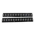 2 Pack Black E-track Tie Down Rail Kit 3inch Wall-mounted Tool Storage Rack Heavy Loads Up To 000 Lbs Replacement For Truck