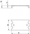 Morris 19542 Nail Plate 1-1 2-1 2 100-pack