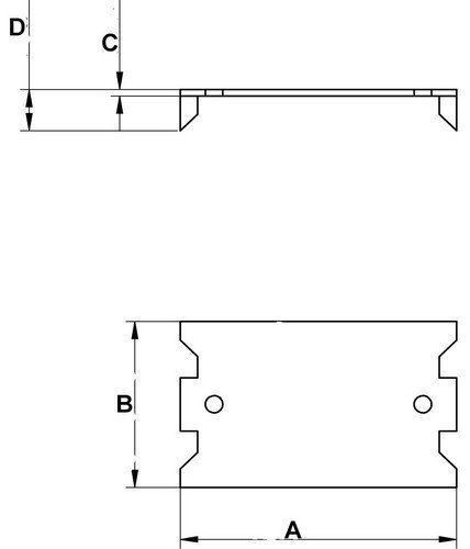 Morris 19542 Nail Plate 1-1 2-1 2 100-pack