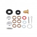 Carburetor Rebuild Kit 439071 With Float Replaces Johnson Evinrude Outboard 3 4 5 6 7 10 15 18 Hp 383052 382045 382046 382047