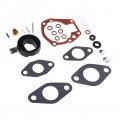 Carburetor Rebuild Kit 439071 With Float Replaces Johnson Evinrude Outboard 3 4 5 6 7 10 15 18 Hp 383052 382045 382046 382047