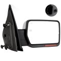 Tow Mirror Passenger Side Suitable For 2004-2014d For F150 Pickup Truck With Power Adjusted Heated Turn Signal Puddle Light