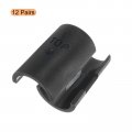 Uxcell Wire Shelf Clips 24pcs 3 4 Inch 19mm Shelving Lock Plastic Sleeves Replacements For System 12 Pairs