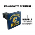 University Of Tennessee At Chattanooga Mocs Tow Trailer Hitch Cover Plug Insert