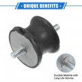 Vekauto 2 Pcs Automatic Transmission Mounting Compatible For Bmw 1 Series M 2011 Z4 2003-2016 Durable Rubber Black Engine