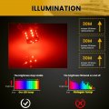 Everbright 1156 Ba15s Car Turn Signal Bulb 1003 7506 1141 18smd 1206 Led For Tail Light Rv Camper Boat Trunk Reverse Lights Red