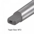 Uxcell 20 5mm High-speed Steel Twist Bit Extra Long Drill With Mt2 Morse Taper Shank 245mm Overall Length
