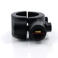 2x Jdm Style Black 7 8 10mm Thread For Anodized Billet Aluminum Custom Handle Bar Mirror Mount Holder Clamp Adaptor Fit