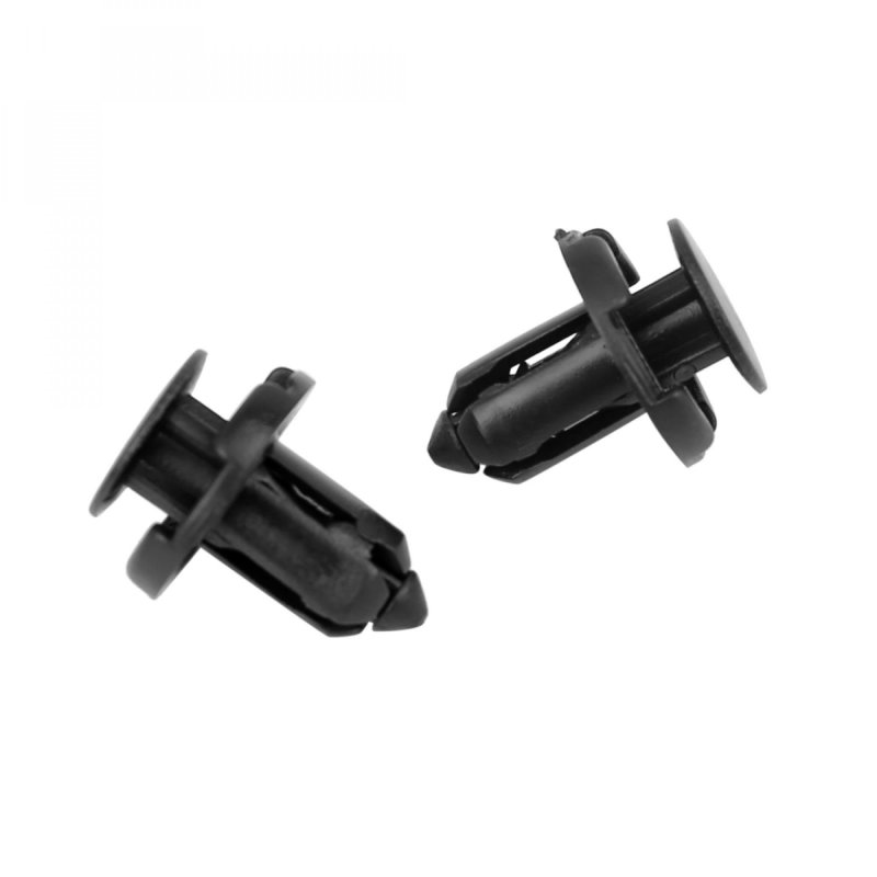 A14051900ux1301 Black Clips Rivets Fastener 30 Pack