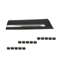Door Lower Molding Trim Rear Right Side Replacement For 2016-2019 Explorer