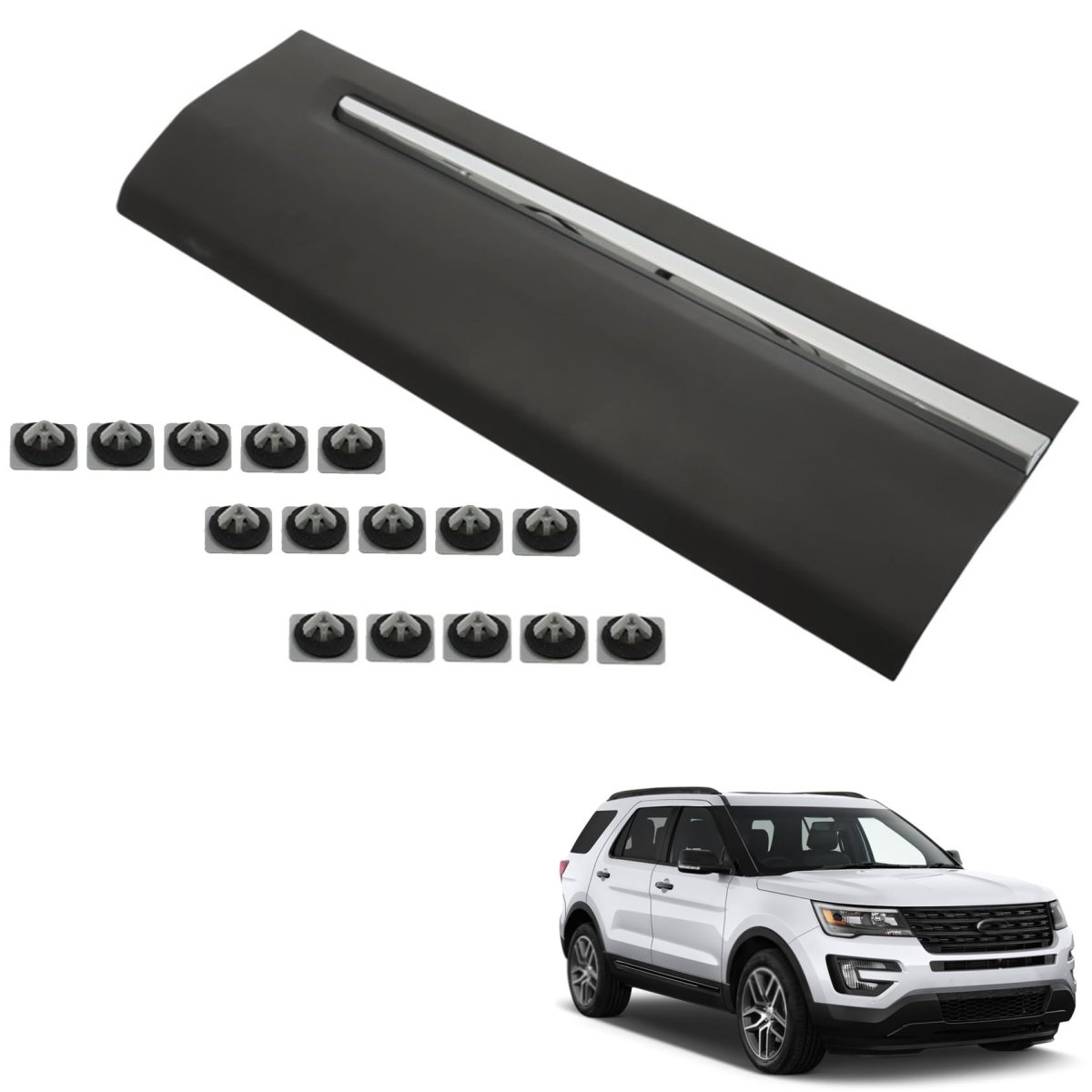 Door Lower Molding Trim Rear Right Side Replacement For 2016-2019 Explorer