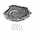 Httmt- Black Right Engine Clutch Cover W Gasket Compatible With 2004-2007 Cbr 1000rr 2008-2015 Cb P N Mt313-011b-bk