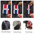 Kiuloam Dominican Flag Car Seat Belt Pads Cover Safety Strap Shoulder Pad For Adults And Children All Season Universal Padding