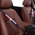 Kiuloam Dominican Flag Car Seat Belt Pads Cover Safety Strap Shoulder Pad For Adults And Children All Season Universal Padding