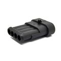 Muyi 10 Kit 4 Pin Way Waterproof Electrical Connector 1 5mm Series Terminals Heat Shrink