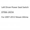 Topteng Car Left Driver Power Seat Switch 87066-ja03a Fits For Nissan Altima 2007-2012