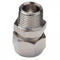 1 X Mnpt Duratec Nickel Plated Brass Adapter 1 