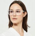 Anti Fog Safety Glasses Protective Eyewear Blue Light Blocking Uv Protection Goggles For Men And Women 2 Pack Pink Clear 