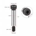 Uxcell Alloy Steel Hexagon Socket Head Shoulder Screws Bolts 1-1 4 Length 5 16 Dia 1 4-20 Thread 4pcs