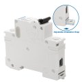 Baomain 63a Ac Miniature Circuit Breaker 400v 50hz 6000a 1 Pole C65 Mcb Din Rail Mount Mbm6c-1p