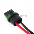 Connector 2 Way For Renault Fan Speed Regulator Radiator Fits Megane Scenic Clio Part Number 7700432632 Repair Kit Pigtail 